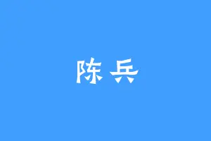 陈兵
