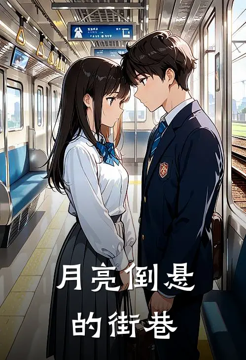 月亮倒悬的街巷