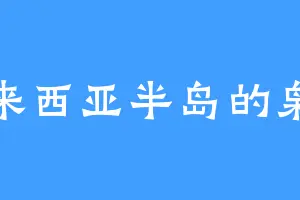 马来西亚半岛的枭颖