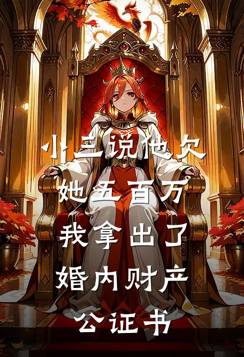 小三说他欠她五百万，我拿出了婚内财产公证书