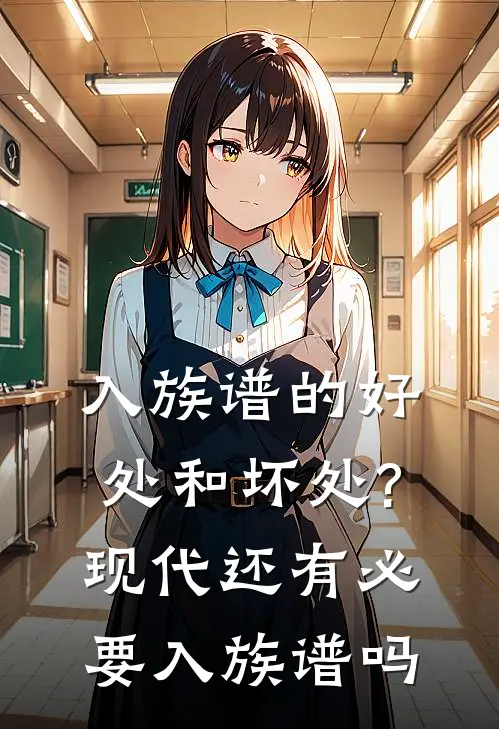 入族谱的好处和坏处?现代还有必要入族谱吗