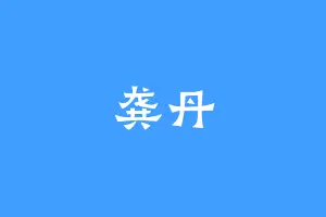 龚丹