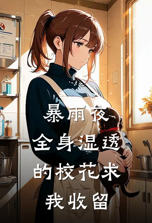 暴雨夜，全身湿透的校花求我收留