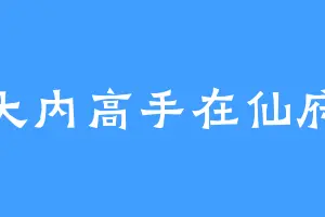 大内高手在仙府